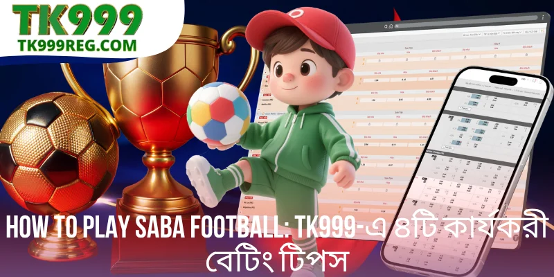 How to Play Saba Football: TK999-এ ৪টি কার্যকরী বেটিং টিপস