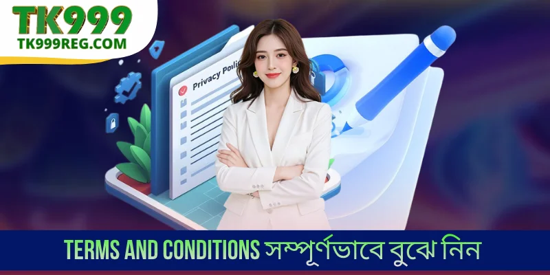 Terms and Conditions সম্পূর্ণভাবে বুঝে নিন