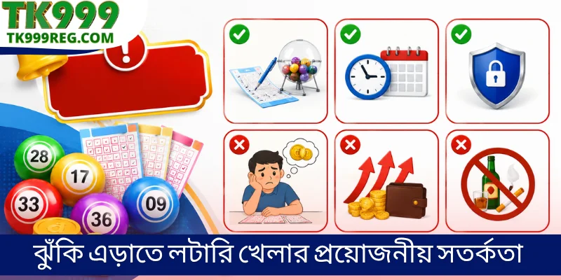 ঝুঁকি এড়াতে লটারি খেলার প্রয়োজনীয় সতর্কতা