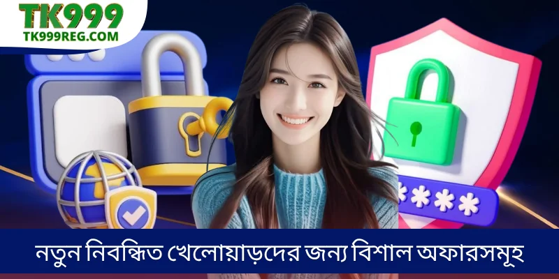 নতুন নিবন্ধিত খেলোয়াড়দের জন্য বিশাল অফারসমূহ