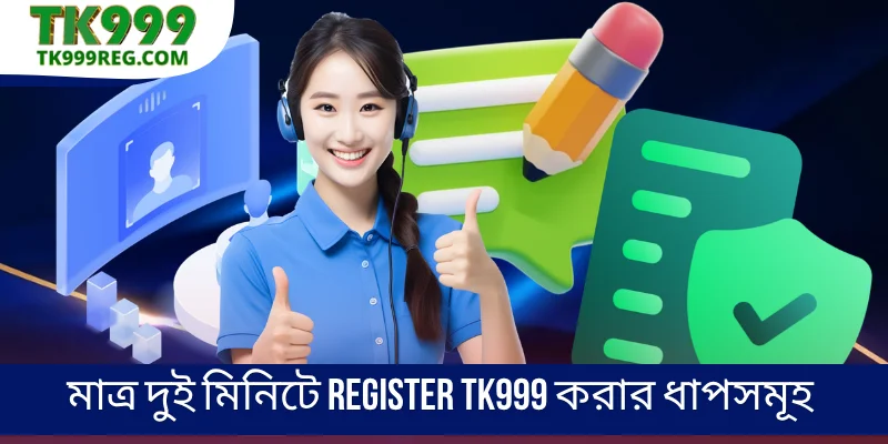 মাত্র দুই মিনিটে Register TK999 করার ধাপসমূহ